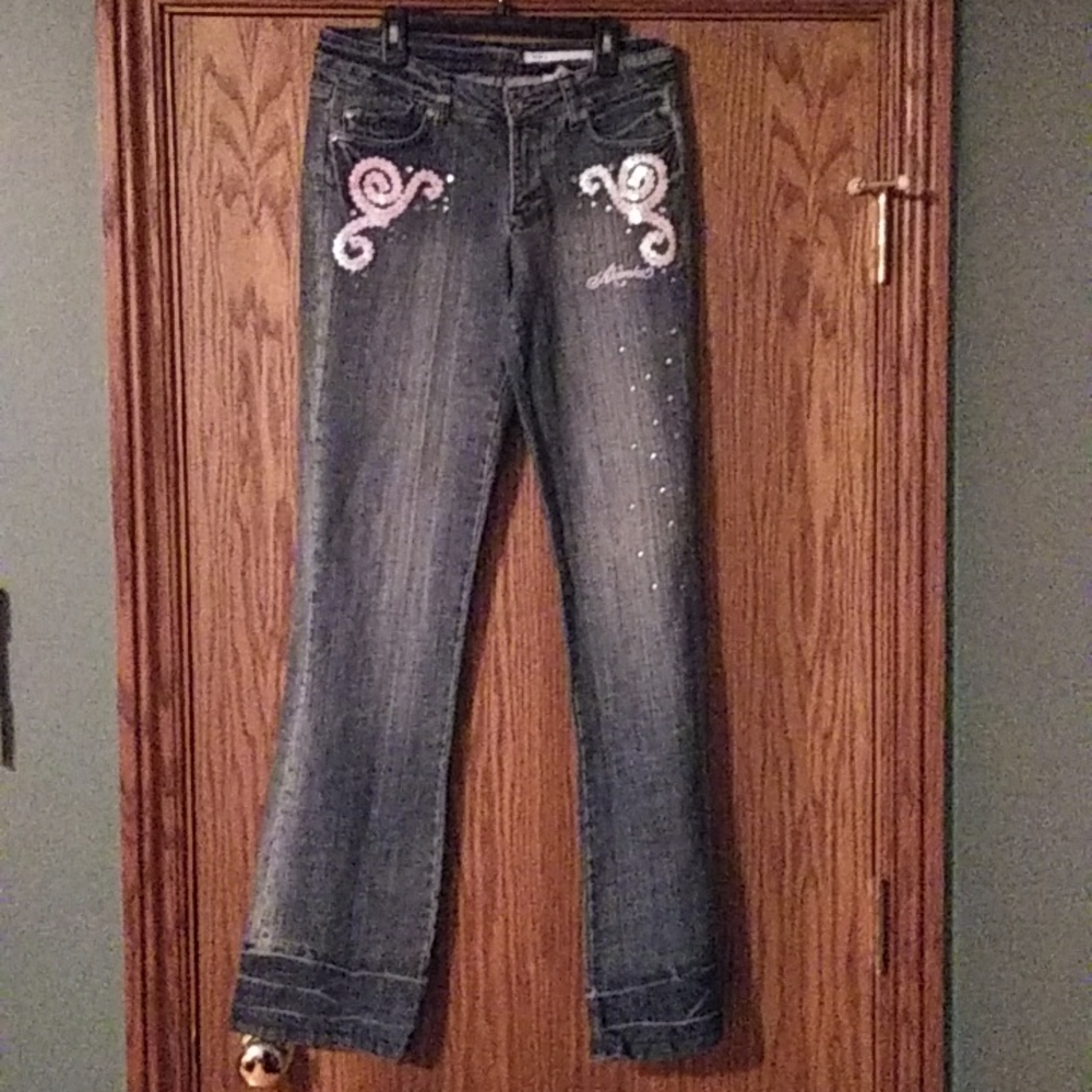 Women's Akdmks Sequinned Jeans